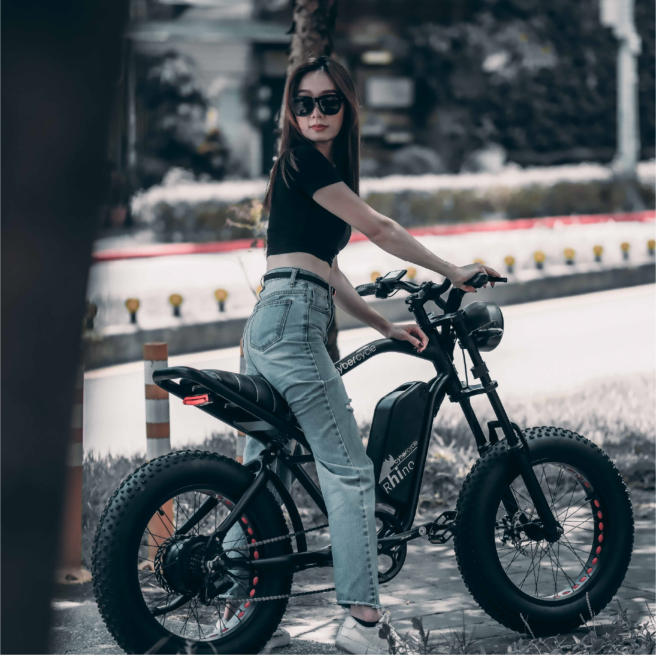 CyberCycle Rhino犀牛 - 高階版 | 20吋胖胎電動輔助自行車 | 400W | 48V 15Ah