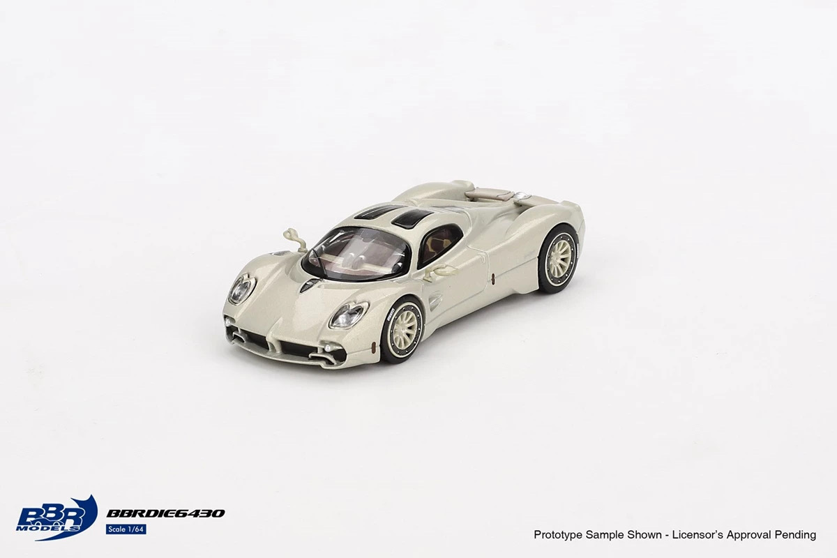 【預訂】BBR Models Pagani Utopia Presentation Grigio Rinascimento
