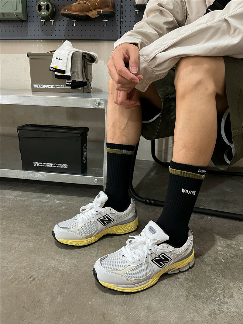 【SCMG1】雙層撞色刺繡拼接設計長襪