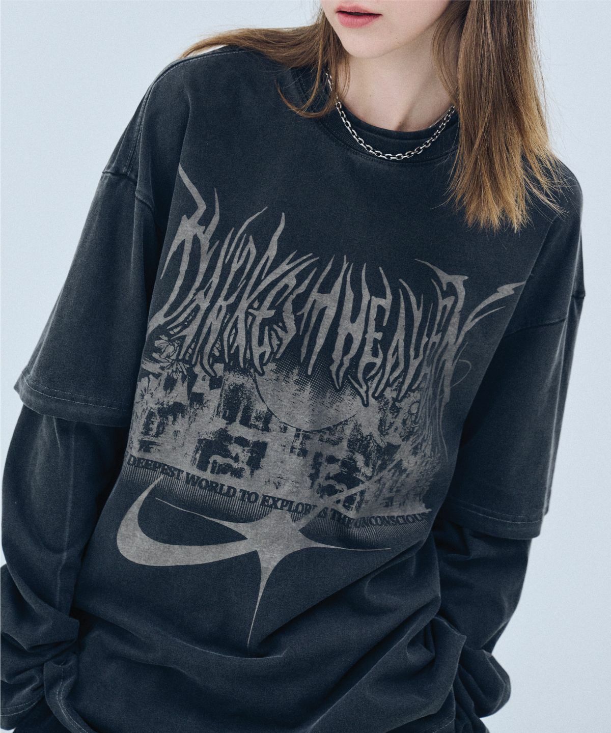【CPGN STUDIO】23FW★ VISIONARY Layered Pigment Long Sleeve CPGN STUDIO VISIONARY Layered Pigment Long Sleeve