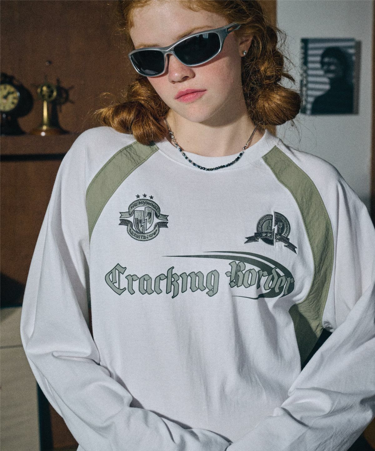 CPGN STUDIO Cracking Raglan Long Sleeve