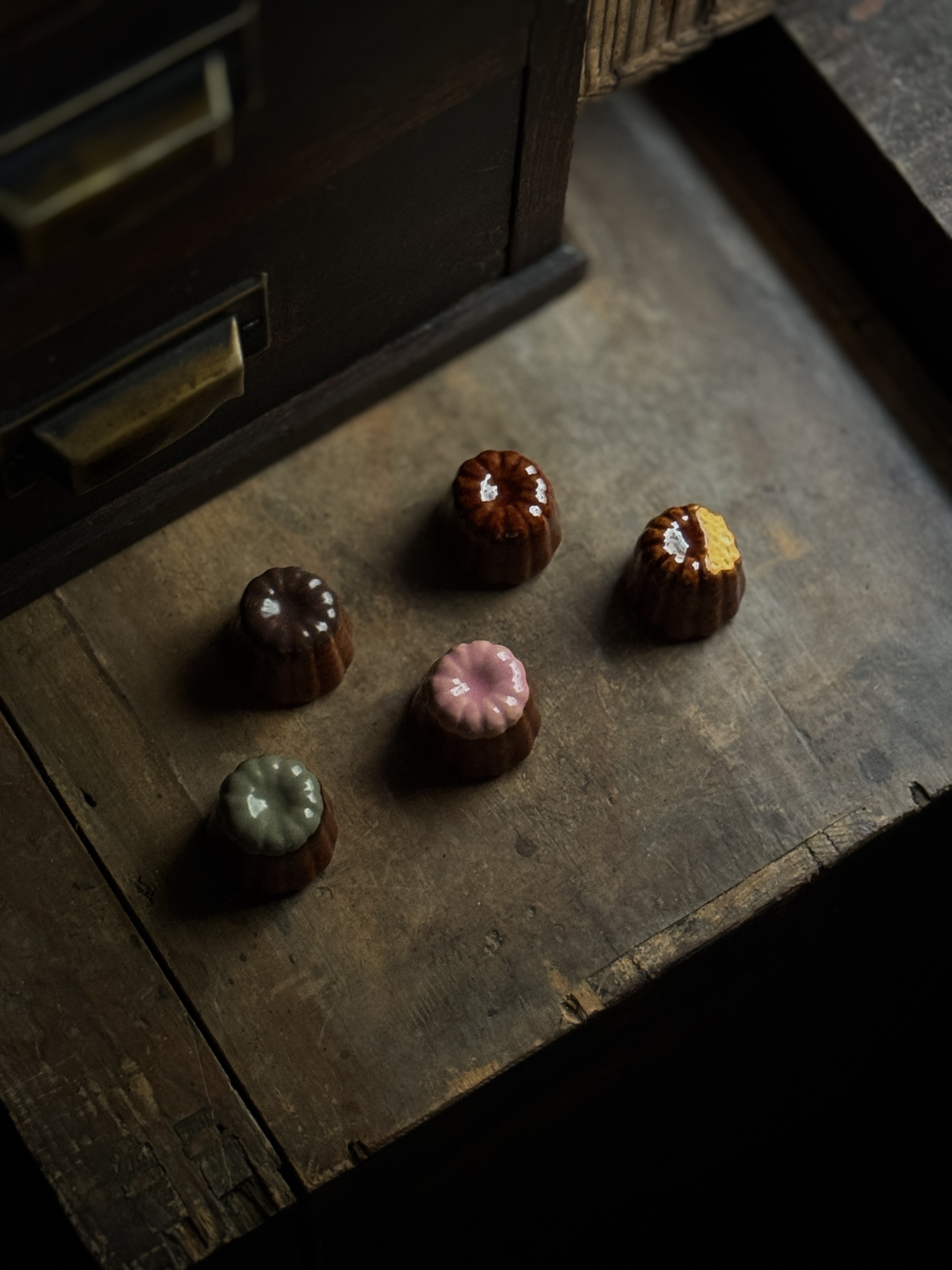 可麗露箸置擺飾