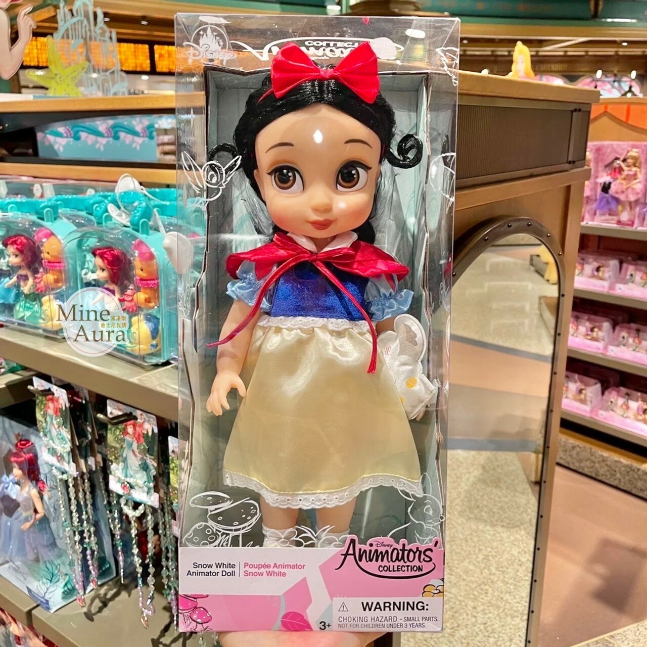 (特價現貨) 漫畫家公主系列 童年造型 白雪公主 Snow-white 沙龍娃娃 -香港迪士尼樂園