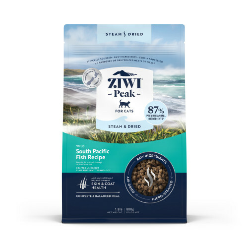 Ziwi Peak 巔峰 – 微蒸風乾貓糧 (野生南太平洋魚口味) 800g (細)