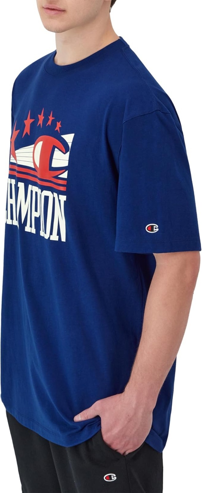 【現貨】Champion F082618 TEE(藍色)