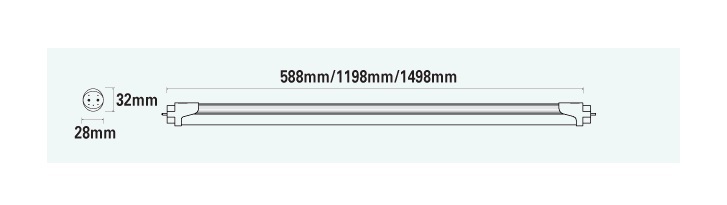 奧米尼 LT8X-20W-DL-L1200 20W 6500K 1200MM LED TUBE