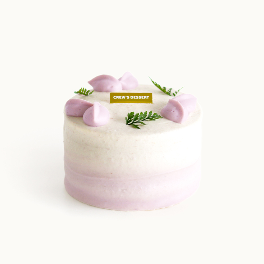 芋見圓戚風蛋糕