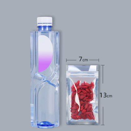 熱推平底款半透明鍍鋁自封袋（16絲 7*13CM 100個）