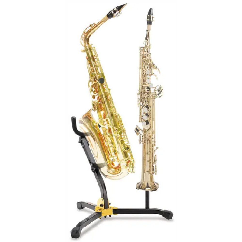 Hercules Hercules / DS533BB 中音/次中音薩克斯風 高音薩克斯風 二合一架 第 2 張圖片｜三峽銅管 / 管樂