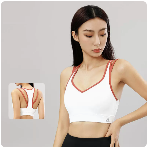 Hot recommended sports bra bra (YZ92406V collar to reveal breasts) [Please contact customer service after placing an order to confirm the delivery size and color]