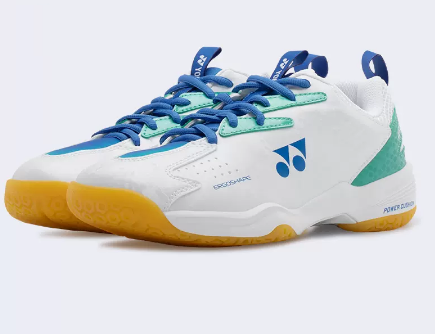 Hot recommended women's ultra-light shock-absorbing breathable training non-slip YY sneakers (SHB460WCR white and blue) (size: 36/225mm-39/245mm) (please contact customer service to confirm the delivery size after placing the order)