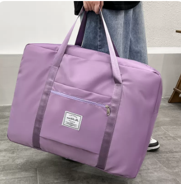 Hot Recommended Fashionable Fitness Luggage Travel Bag (Taro Purple) (Size: Extra Large-55*25*50cm)
