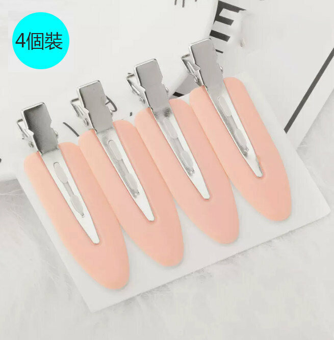 Hot Style [4 Pack] Bangs Side Clip (Pink)
