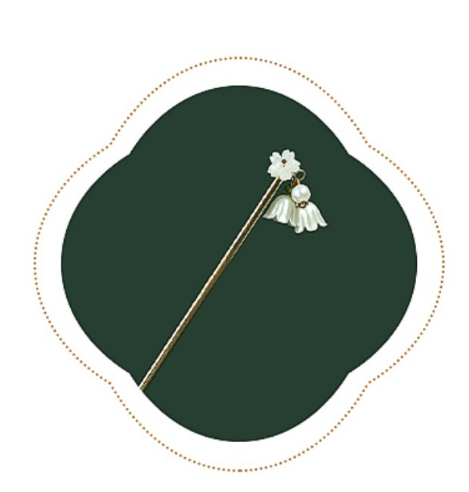 Popular ancient style pure handmade alloy tassel hairpin (Lianhua) (size: hairpin length 15cm, tassel length 2cm)