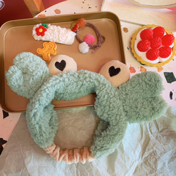 New cartoon headband (green) (size 20*18.5CM)