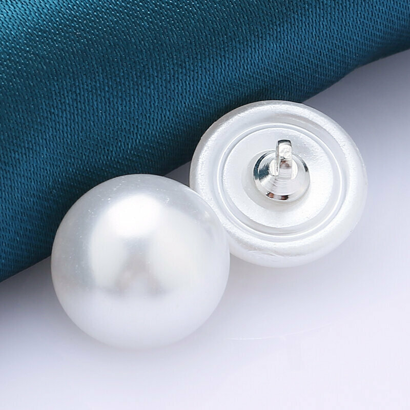 New style [pack of 10] small button clothing accessories (8mm, free needle and thread) (Style 6)