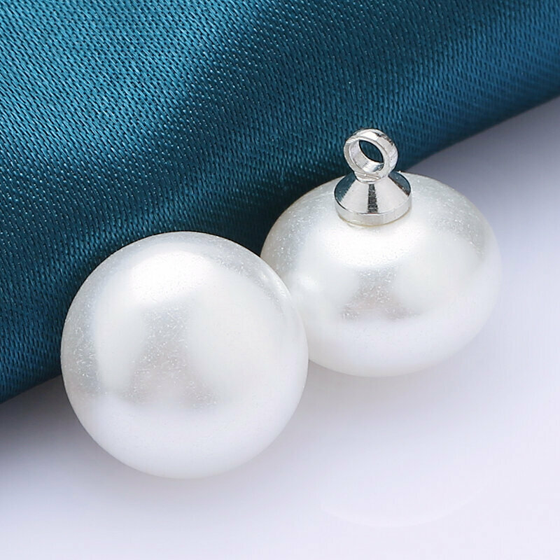 New style [pack of 10] small button clothing accessories (14mm, free needle and thread) (Style 8)