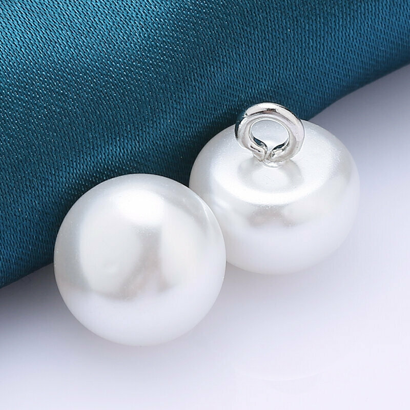 New style [pack of 10] small button clothing accessories (8mm, free needle and thread) (Style 10)