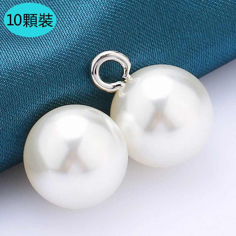 New style [pack of 10] small button clothing accessories (8mm, free needle and thread) (Style 26)