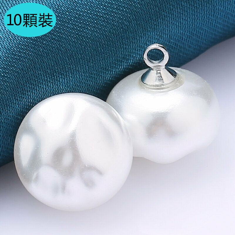 New style [pack of 10] small button clothing accessories (8mm, free needle and thread) (Style 20)