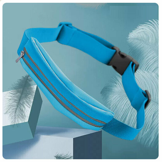 Hot Selling Multifunctional Sports Waist Bag [Sapphire Blue [No Light Model]]