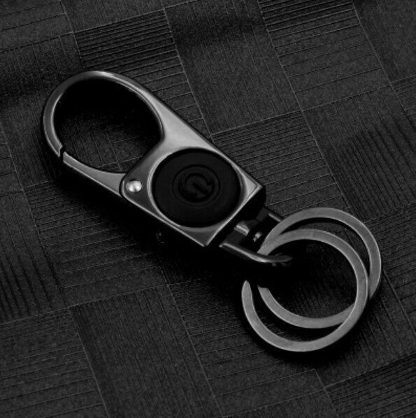 Hot Selling Car Keychain (Lighted Keychain (Gun Black))