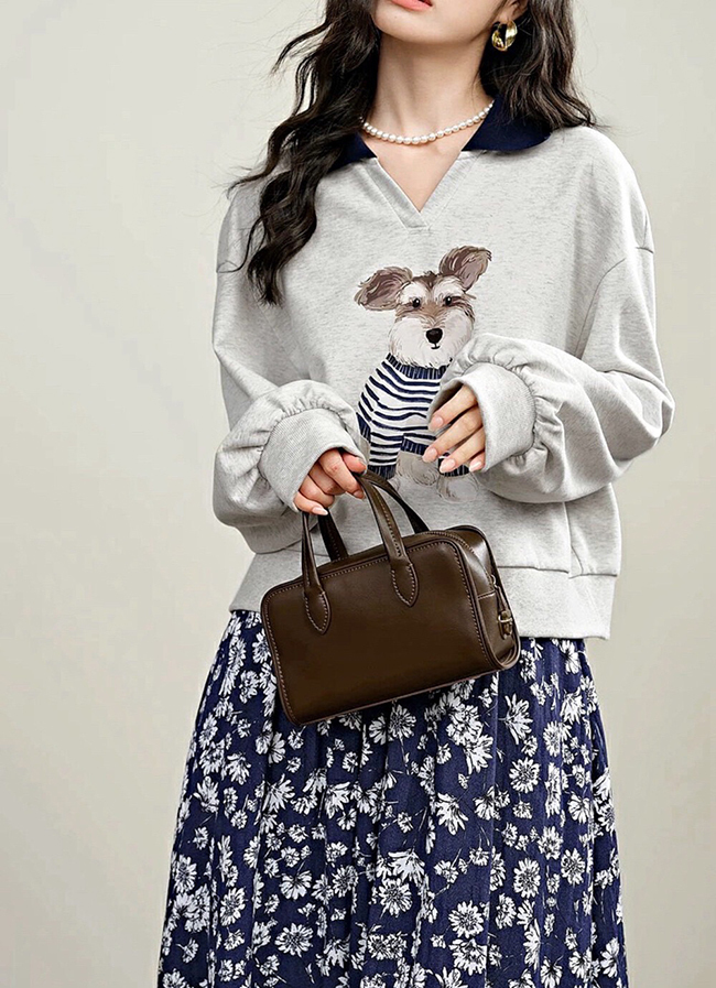 雪納瑞狗狗長袖上衣-實拍現貨2