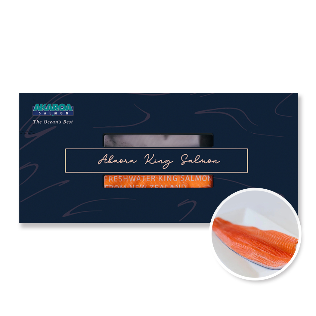 艾卡蘿精品帝王鮭魚片-半隻(1kg ± 5%)
