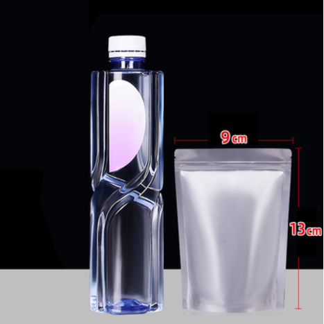 Hotly recommended self-standing pure aluminum foil light-proof packaging bags (22 wires 9*13CM 100 pieces)