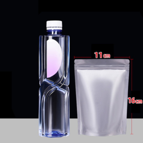 Hotly recommended self-standing pure aluminum foil light-proof packaging bags (22 wires 11*16CM 100 pieces)