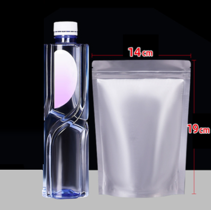 Hotly recommended self-standing pure aluminum foil light-proof packaging bags (22 wires 14*19CM 100 pieces)