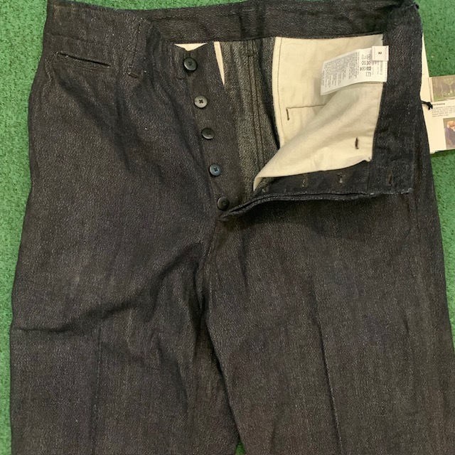 VISVIM 2024 A/W SOCIAL SCULPTURE FIELD CHINO MUD OVERDYE *泥染 -  INDIGO SIZE 2 IN STOCK NOW (現貨發售中)