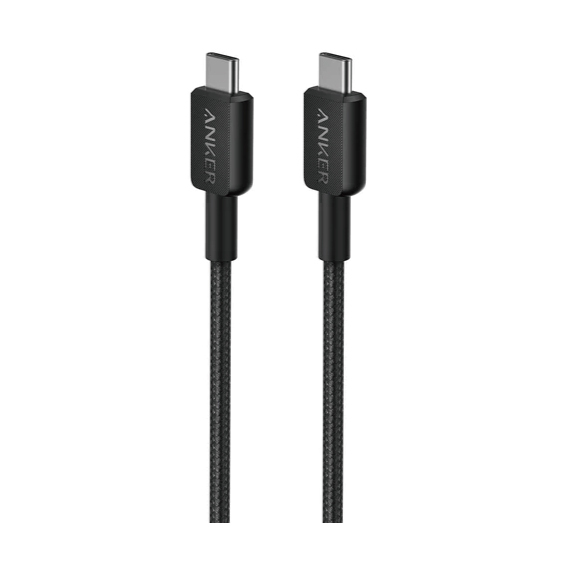 Anker (A81F5) 322 USB-C - USB-C 尼龍編織充電線