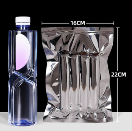 Popular double-sided aluminum foil vacuum bags (16 wires, 16*22CM, 100 pieces)