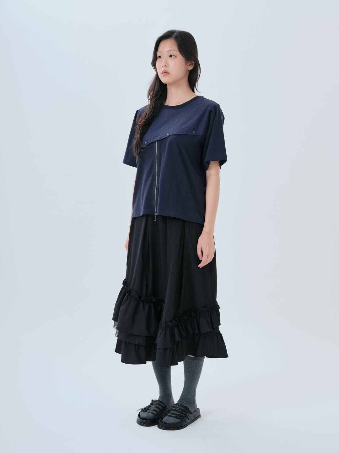 預購 - KR 雙層Ruffle Skirt