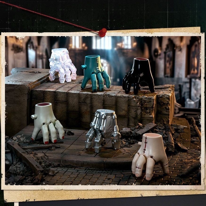 奇奇怪怪小手 發條可動 搞怪系列 盲盒