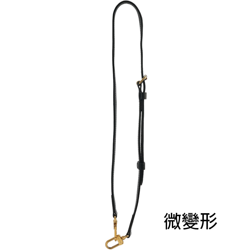 【Louis Vuitton / LV】細版可調節式背帶(黑色) LV99000038