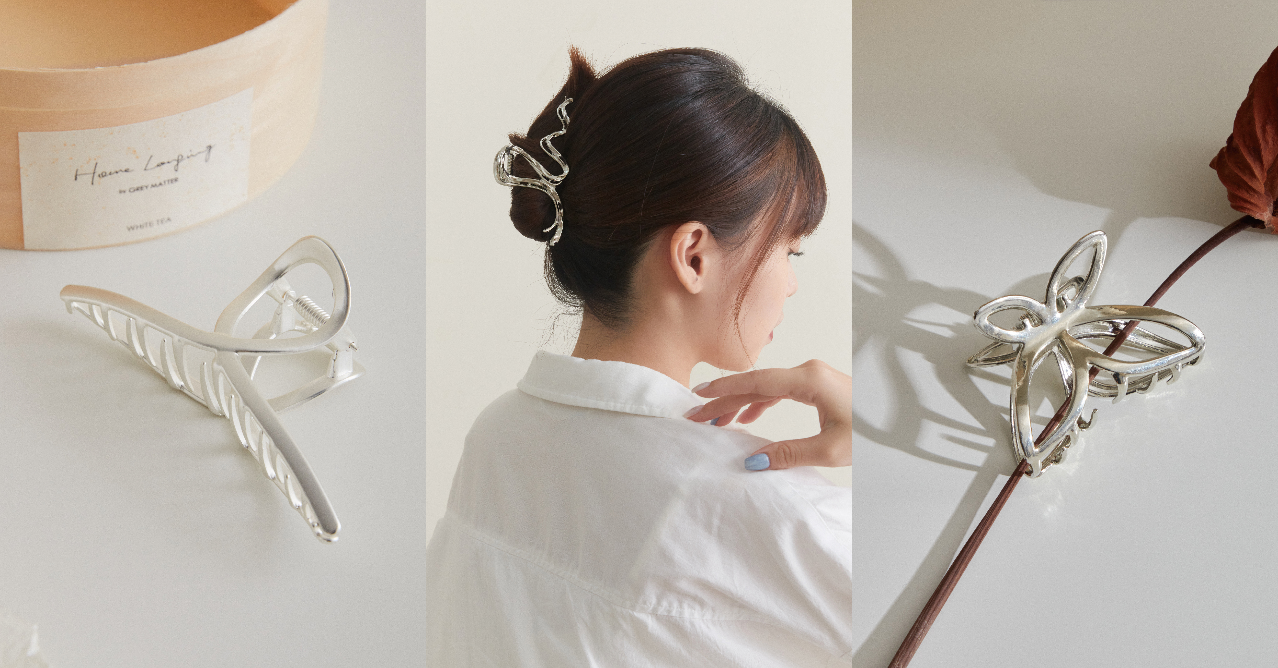 拋開留長髮尷尬期的困擾 短髮也能駕馭的髮飾！