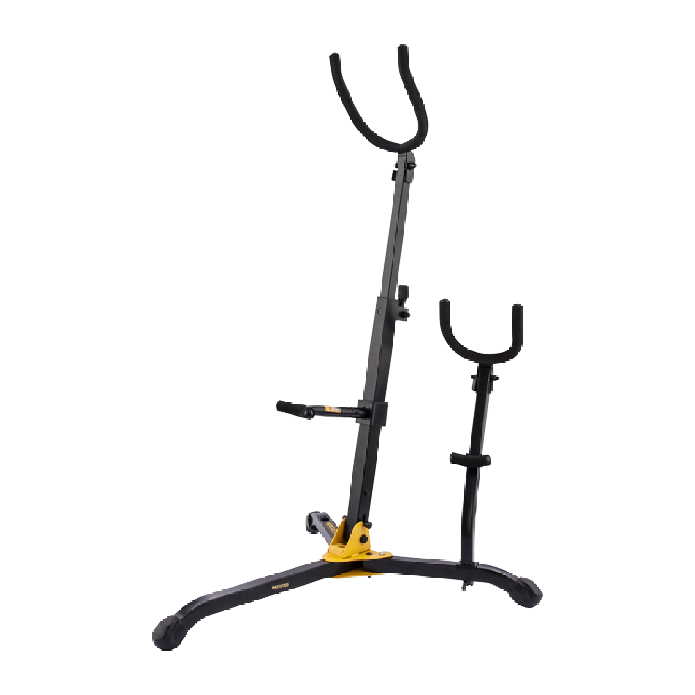 Hercules Hercules / DS536B 上低音薩克斯風 中音/次中音薩克斯風 二合一架 — 三峽銅管 / 管樂｜YA! 玩音樂