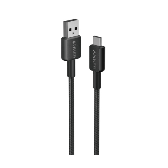 Anker (A81H5) 322 USB-A - USB-C 尼龍編織充電線