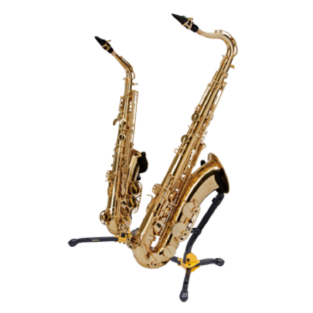 Hercules Hercules / DS537B 中音音薩克斯風 次中音薩克斯風 二合一架 第 2 張圖片｜三峽銅管 / 管樂