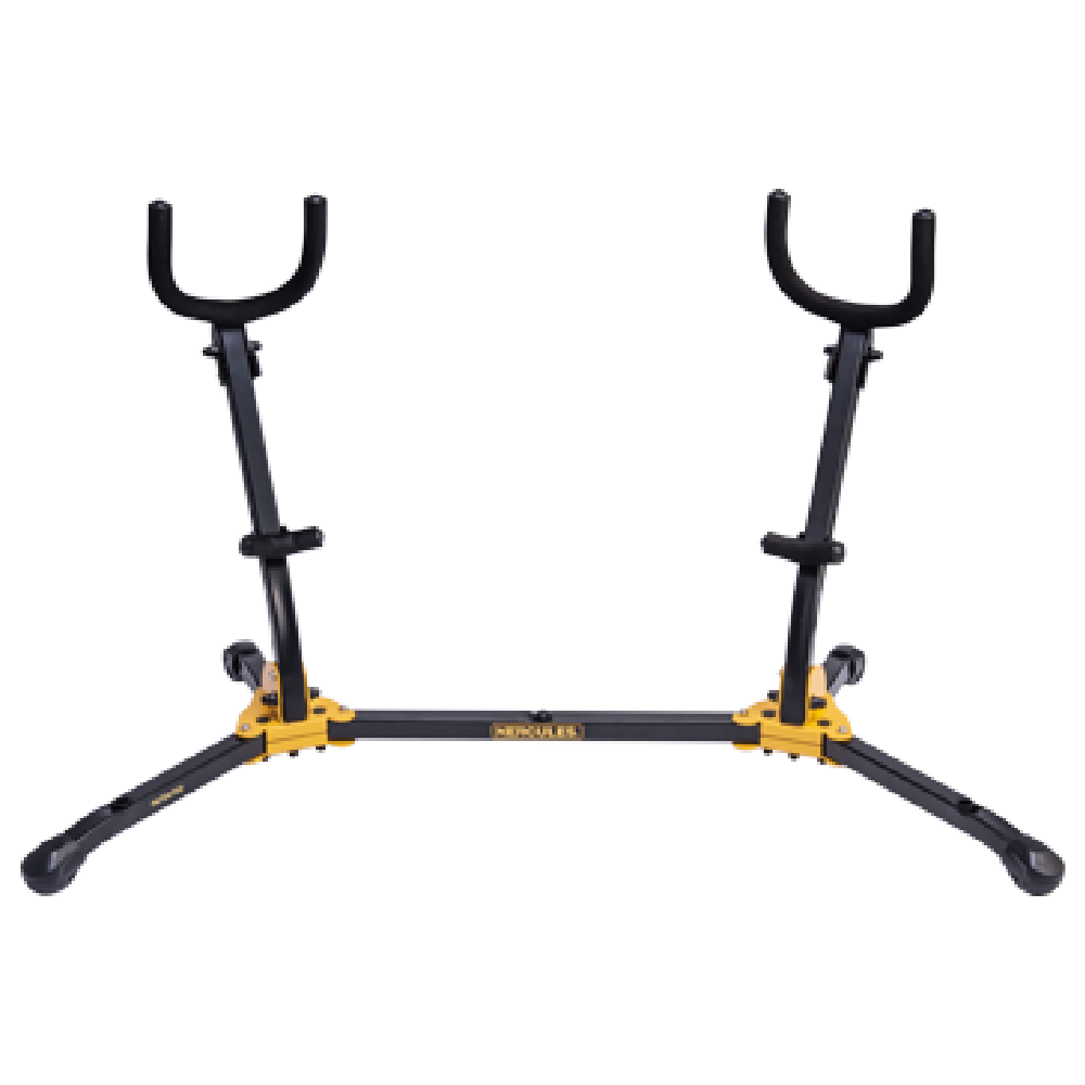 Hercules Hercules / DS537B 中音音薩克斯風 次中音薩克斯風 二合一架 — 三峽銅管 / 管樂｜YA! 玩音樂