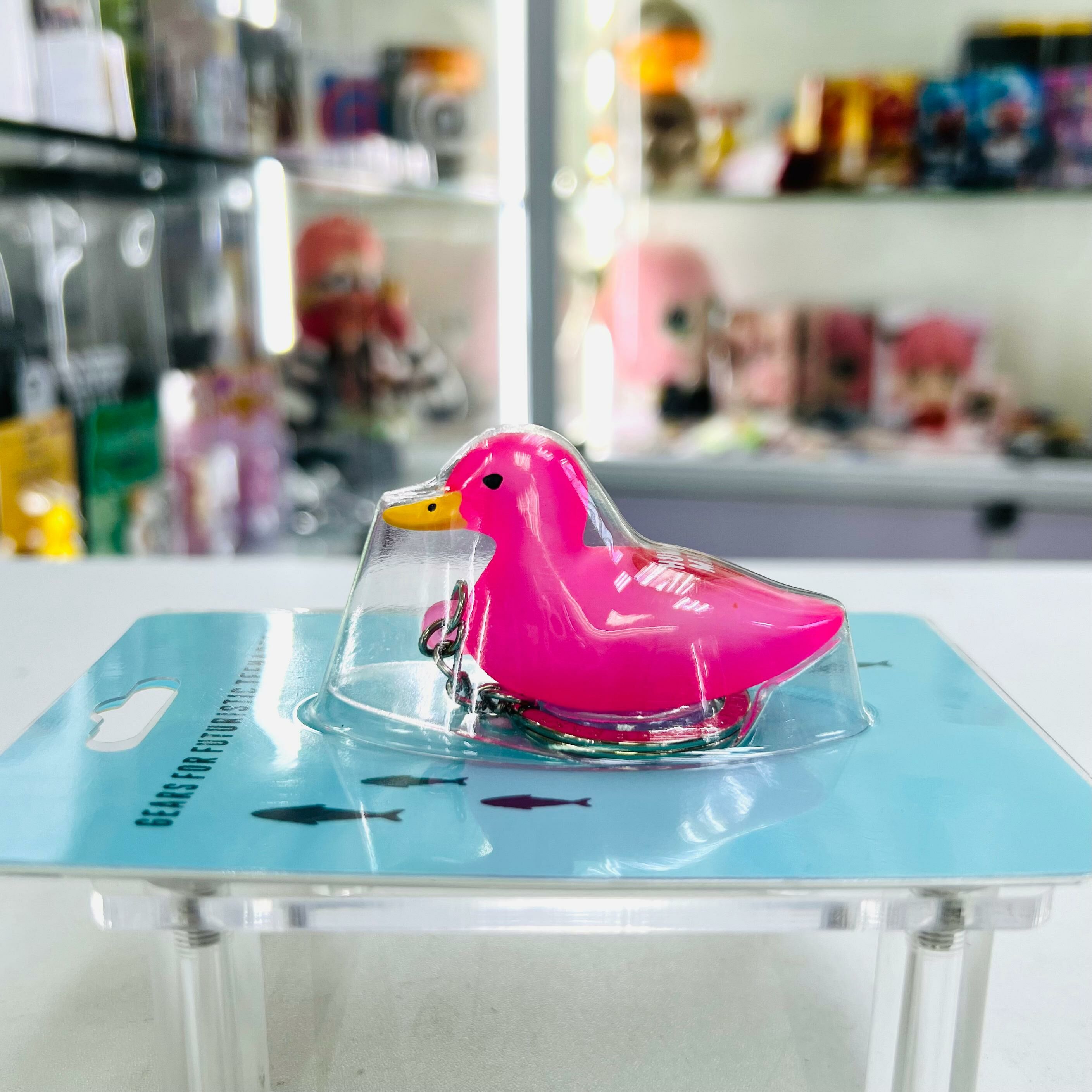 human made duck keychain -Pink