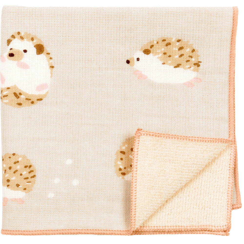 濱文様 刺蝟手帕