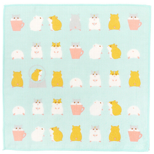 濱文様 溝倉鼠手帕