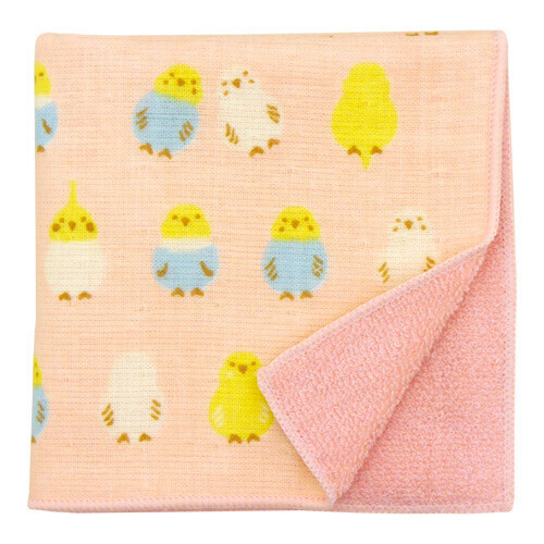 濱文様 鸚鵡手帕