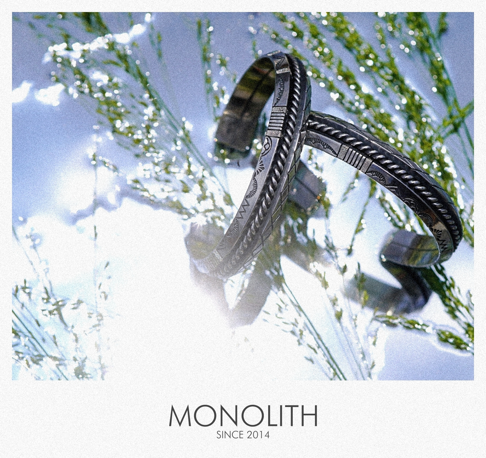 純銀拼接打印【手環】