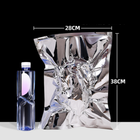 Popular double-sided aluminum foil vacuum bags (18 wires, 28*38CM, 100 pieces)