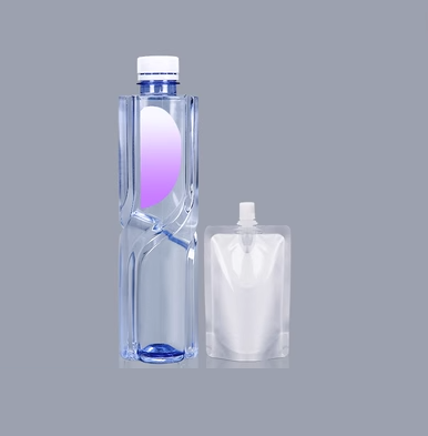Popular aluminum foil nozzle self-standing packaging bag (20 filaments, 50ml middle mouth, 100 pieces)