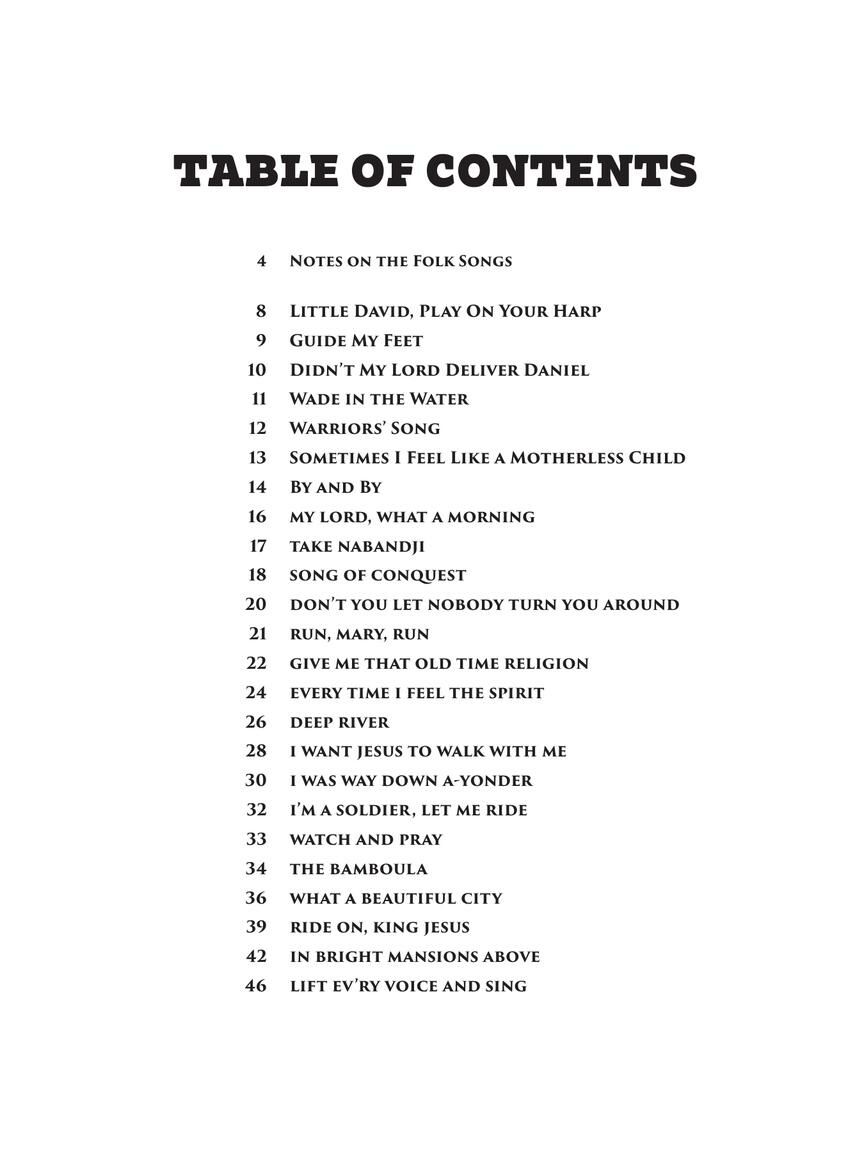 《24首非裔美國民謠》